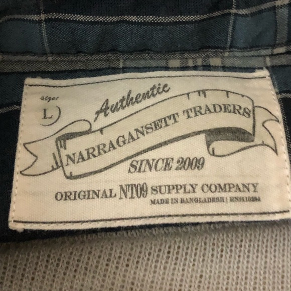 ❕NARRAGANSETT TRADERS FLANNEL ❕ - Picture 4 of 4